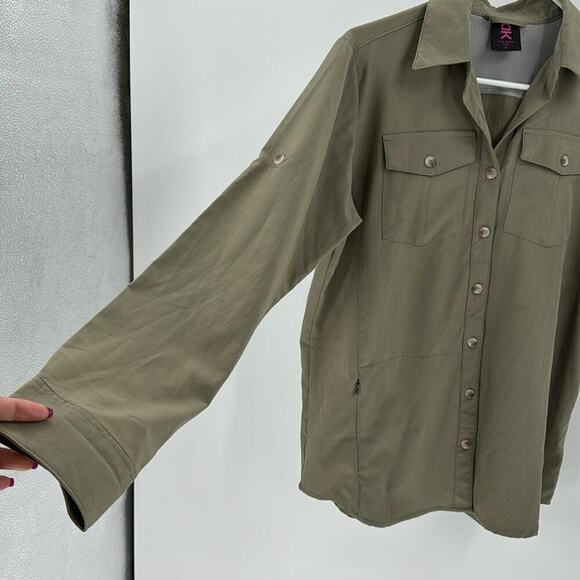 little Donkey Andy Stretch Quick Dry Water Resistant UPF50+ Hiking Sage size S - Picture 4 of 9